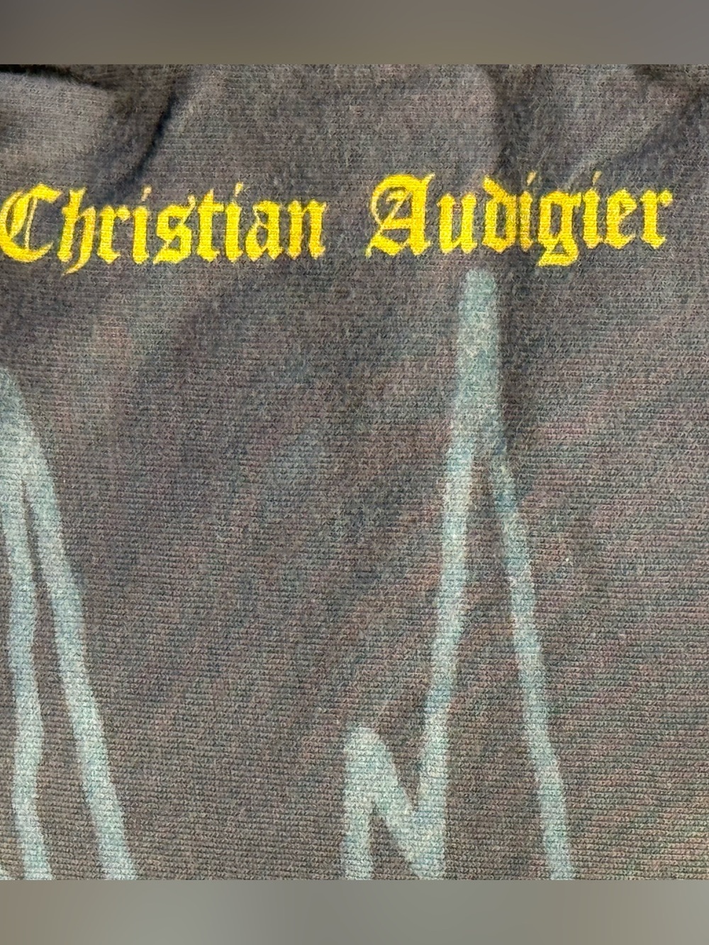 Ed Hardy Tiger Graphic T-Shirt Mens XXL Brown Y2K Christian Audigier Tee - Picture 5 of 6